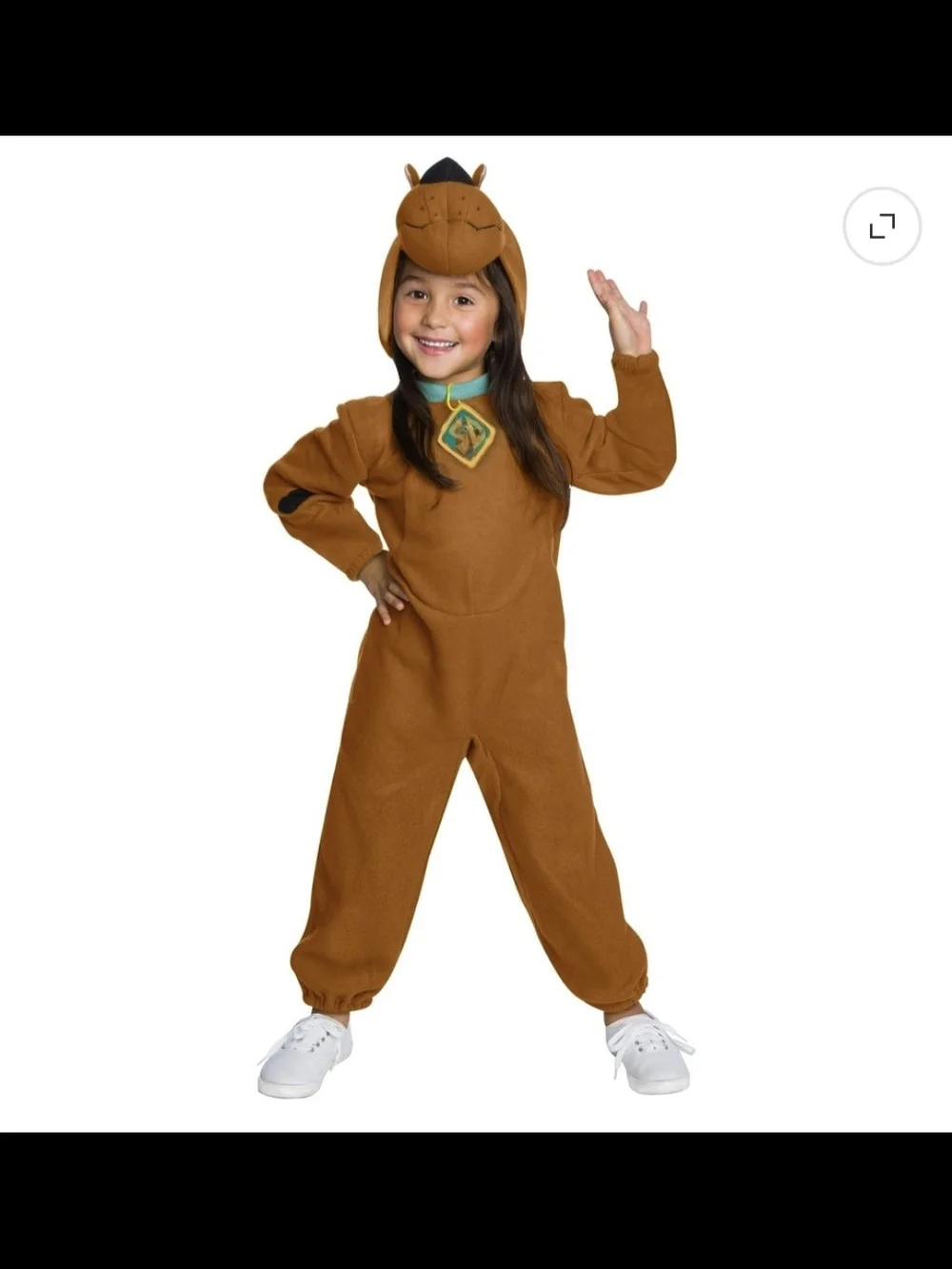 Rubie's Scooby-Doo Kids Brown Plush Costume #1359 - Picture 6 of 7